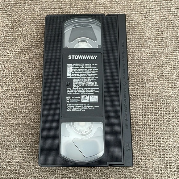 Shirley Temple Stowaway VHS Movie 1936 20th Century Fox - Picture 3 of 4